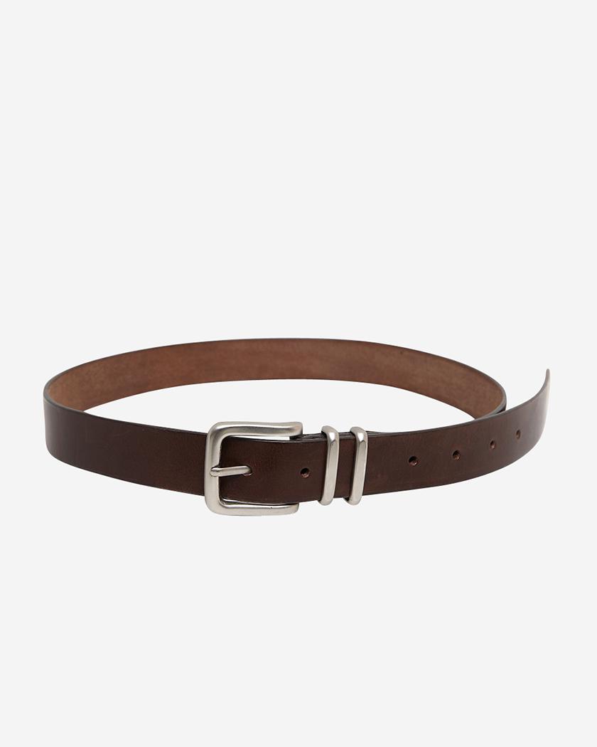 TANNING LEATHER BELT BROWN(SA305)